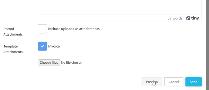 Include Uploads As Attachments
